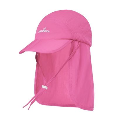 Wandernde Sonnenschutz-Hüte im Freien mit Hals-Klappen Pantone-Farbe