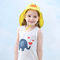 Der leichte Mädchen-Jungen-Kinder UVbeweis der Sun-Hut-UPF 50+ flattern lang trockene 43cm schnell