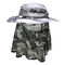 62cm UPF 50+ UVschutz-im Freien Unisexeimer-Hut mit Hals-Abdeckung