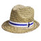 Straw Lifeguard Hat Frauen Soem-Naturrasen-Straw Sun Hatss 56cm