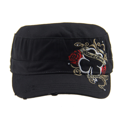 Casual Vintage Military Cadet Cap, eine Größe, passt alle SEDEX-zertifiziert