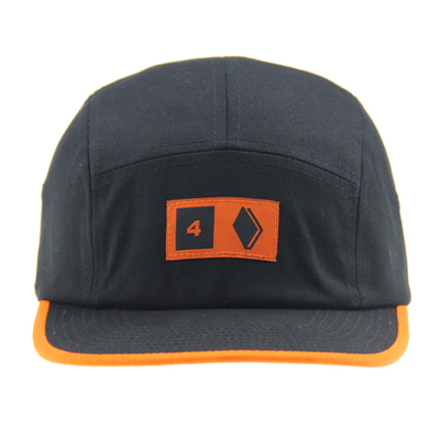 OEM Leichtgewicht 5 Panel Camping Caps Einstellbare Größe Camping Baseball Hut