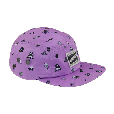 Anpassungsfähige 5 Panel Camping Baseball-Kappe für den Sommer