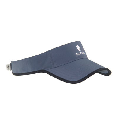Polyester Tennis Sonnenvizier Kappe Lauf Sonnenvizier mit Velcro Rückenschließung