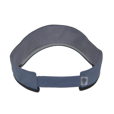 Polyester Tennis Sonnenvizier Kappe Lauf Sonnenvizier mit Velcro Rückenschließung