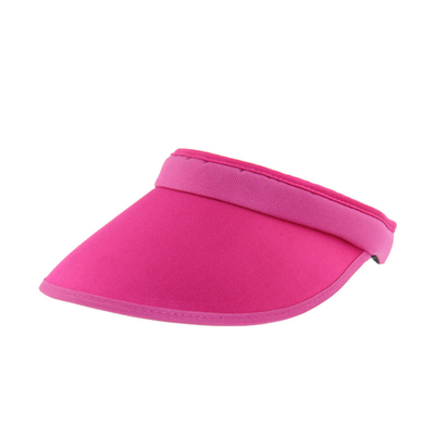 OEM ODM Baumwolle Breite Kante Sonnenvizier Hut Clip On Stil Design Langlebig