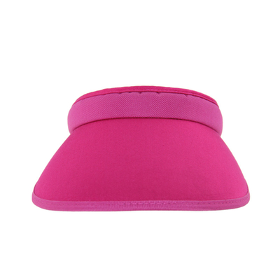 OEM ODM Baumwolle Breite Kante Sonnenvizier Hut Clip On Stil Design Langlebig