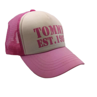Fünf-Paneel-Truckers-Hüte, Sommer-Pink-Truckers-Mütze