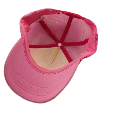Fünf-Paneel-Truckers-Hüte, Sommer-Pink-Truckers-Mütze