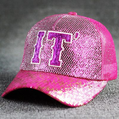 All-Day Comfort 5 Panel Mesh Trucker Hut Sequin Trucker Hut verstellbar