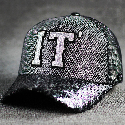All-Day Comfort 5 Panel Mesh Trucker Hut Sequin Trucker Hut verstellbar