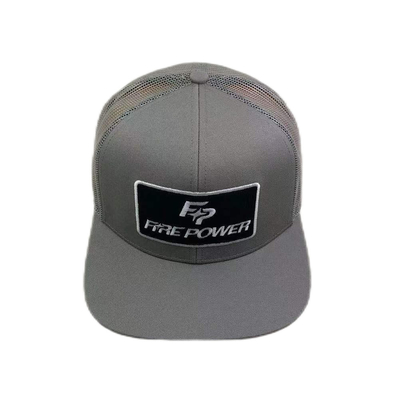 6 Panel Flachspitze verstellbare Maschen Trucker Hut mit Snapback-Schließung
