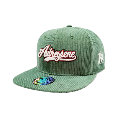 Unisex-Konstruktion 6 Panel Snapback Hut Corduroy Flachspitze Mittlerer Profil Snapback