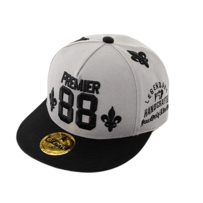 Dauerhafte Wolle 5 Panel Snapback Hut 3D Stickerei Baseballmütze anpassbar