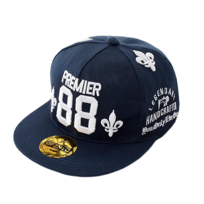 Dauerhafte Wolle 5 Panel Snapback Hut 3D Stickerei Baseballmütze anpassbar