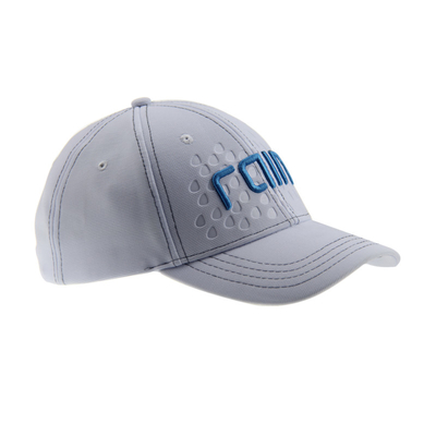 Anpassungsfähige Baseballkappen mit geprägtem Logo aus 100% Polyester