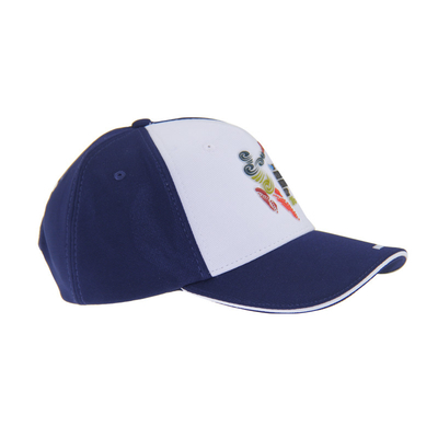 Individuell angepasste Hochfrequenzschweißen Markenlogos Baseballkappe, dauerhafte 6-Panel-Anpassungshut