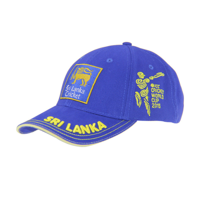 Dauerhafte Qualität Baumwollstickerei Baseballkappen, Baseballhut für Männer/Frauen für Cricket