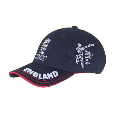 Dauerhafte Qualität Baumwollstickerei Baseballkappen, Baseballhut für Männer/Frauen für Cricket