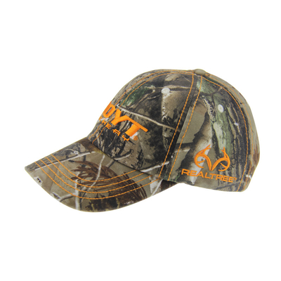 6 Panel Kamouflage Stickerei Baseballkappen, Unisex Low Profile Verstellbare Jagdmütze