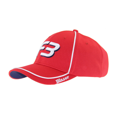 Rot Polymesh Stick Logo Baseballmütze Unisex Low Profile Verstellbares Casual Hut