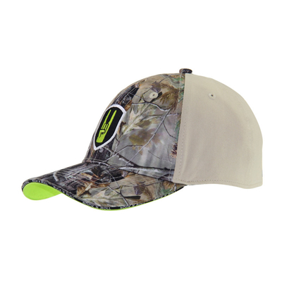 Stylische 6-Panel-Camoflage Baseballmützen Stickereien Einbauhäute Camo Jagdmützen