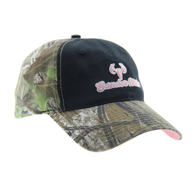 6 Panel Kamouflage Stickerei Baseballkappen im Freien, Unisex Low Profile Verstellbare Jagdmütze