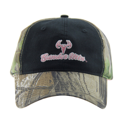 6 Panel Kamouflage Stickerei Baseballkappen im Freien, Unisex Low Profile Verstellbare Jagdmütze