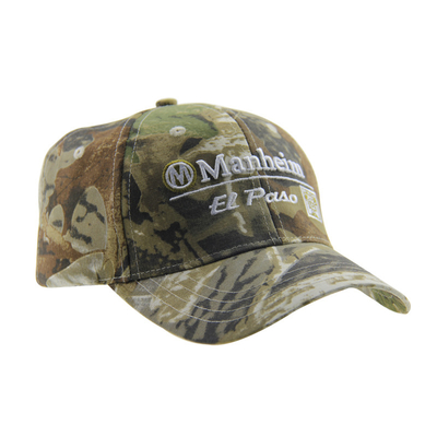 6 Panel Kamouflage Stickerei Baseballkappen im Freien, Unisex Low Profile Verstellbare Jagdmütze
