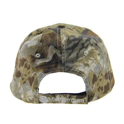 6 Panel Kamouflage Stickerei Baseballkappen im Freien, Unisex Low Profile Verstellbare Jagdmütze