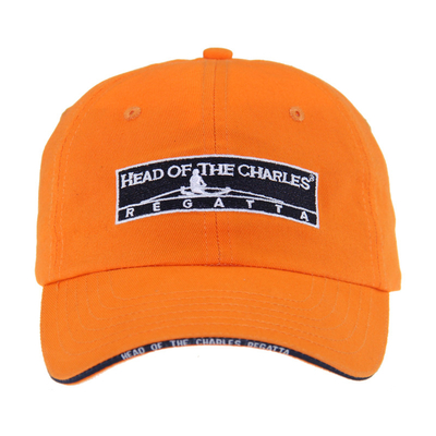 Klassische 6-Panel-Baumwoll-Embroidery Baseballkappen, Low-Profile-Sandwich-Verstellkappen für Männer und Frauen