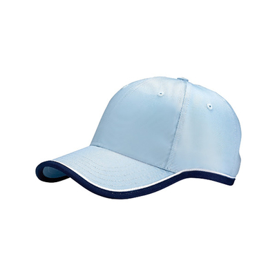 6 Panel-konstruierte Sport Baseballkappen, niedriges Profil verstellbare Männer- und Frauenkappen