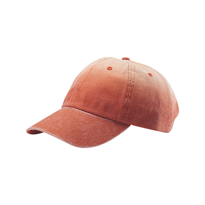 Tie Dye 6 Panel Baumwolle Unkonstruierte Baseballkappen, niedriges Profil verstellbare Männer und Frauen Casual Caps