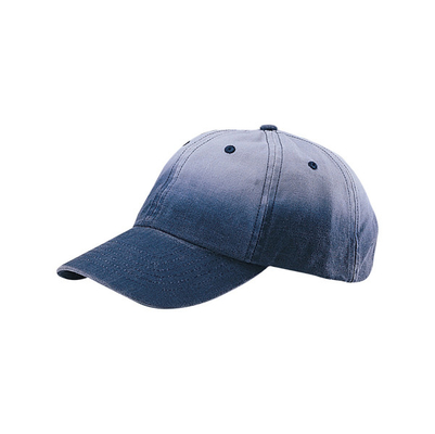 Tie Dye 6 Panel Baumwolle Unkonstruierte Baseballkappen, niedriges Profil verstellbare Männer und Frauen Casual Caps