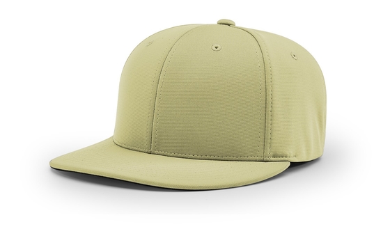 Verstellbarer Pass 6 Panel Festfarben Baseballkappen mit Visor-Funktion
