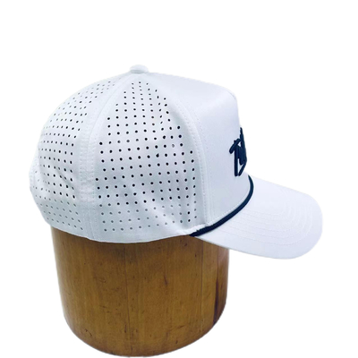 5 Panels Hochprofil-Bräderie Golfmützen Frauen Atemberaubende Baseballmütze einstellbar