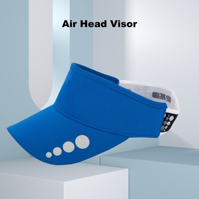 100% Polyester Mesh Sonnenschutz Visor Hut Atmungsanwendbares Anti-Mikrobielles