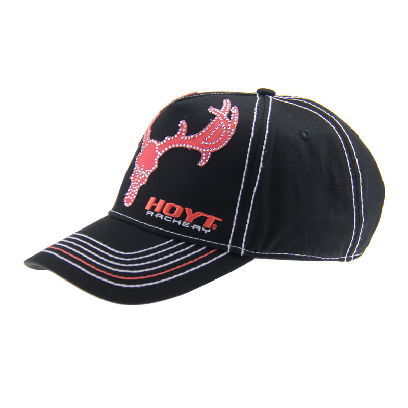 Vorgebeugtes Visier Bürste Baumwolle Baseballkappe 5 Panel Männer Baseball Hut