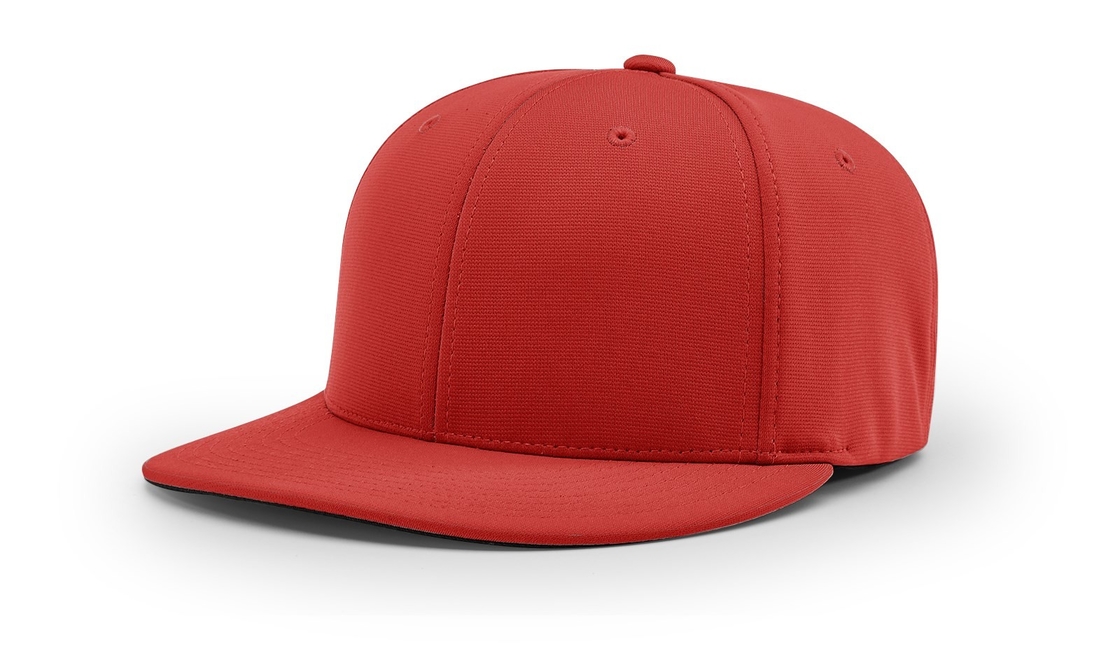 Verstellbarer Pass 6 Panel Festfarben Baseballkappen mit Visor-Funktion