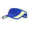 ODM-Strand-laufende Sonnenblende bedeckt Kurven-Rand-Golf-Masken für Frauen mit einer Kappe