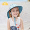 Pantone färben der Eimer-Hüte der Kinder 48cm gestreifter Flip Up Brim