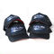 Blaues schwarzes Mesh Trucker Caps 5 Platte gesticktes Logo Drak ODM