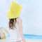 Der leichte Mädchen-Jungen-Kinder UVbeweis der Sun-Hut-UPF 50+ flattern lang trockene 43cm schnell
