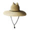 ODM-Brandungs-Strand-Straw Sun Hats Natural Hollow-Gras für Mann-Frauen