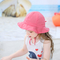 Kleinkind-spielen breite Rand-Kinder Hut mit Hals-Klappe Chin Strap Sun Hat