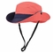 61cm gestickter Eimer-Hut für kampierenden Jagd-Frauen Boonie-Eimer-Hut